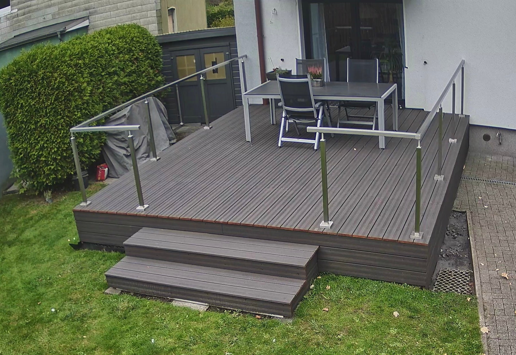 Die Bambusdiele Matanzas, Farbgebung ab Werk.