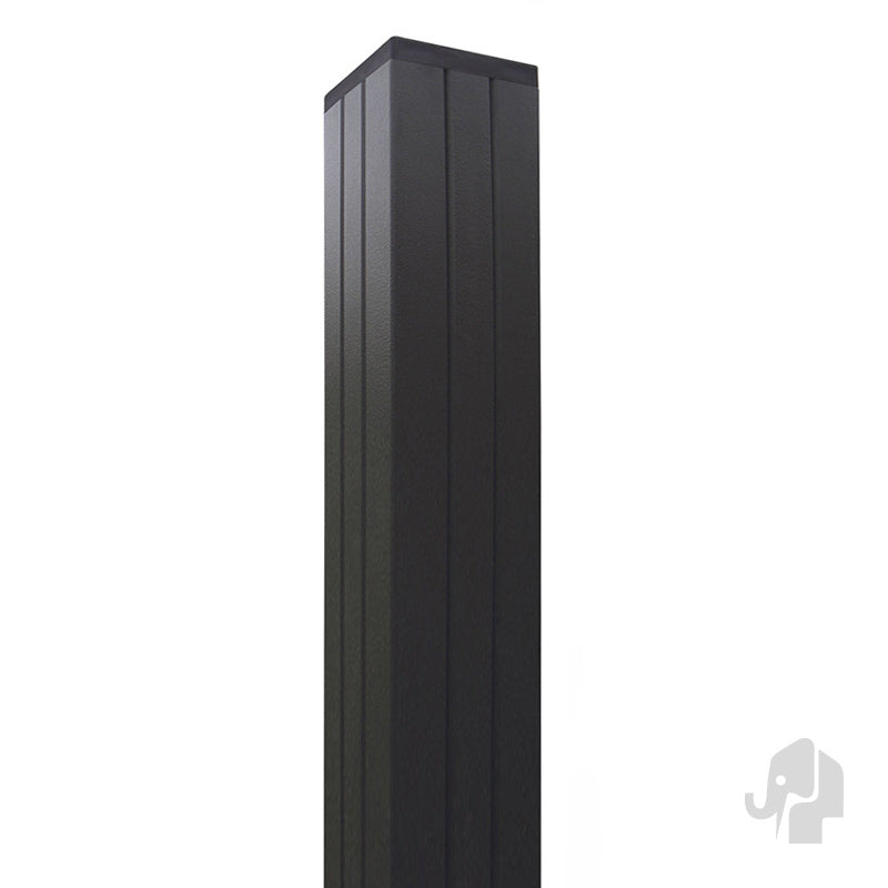 Aluminium Pfosten für den Bambuszaun Acapulco in der Länge von 180cm.