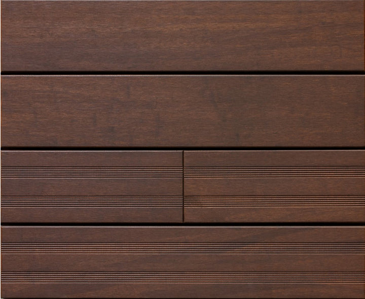 Terrassen Pflege-Set mit Siliziumbesenkopf und ambooo Pflege-Öl.